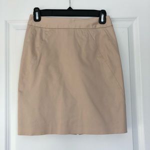 Bebe Tan Pencil Skirt